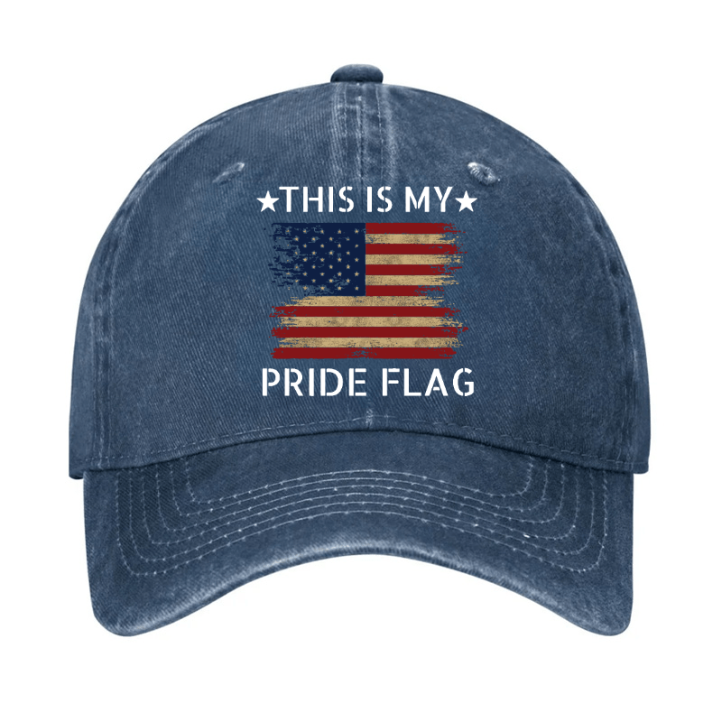 American Flag This Is My Pride Flag Cap-Maturelion