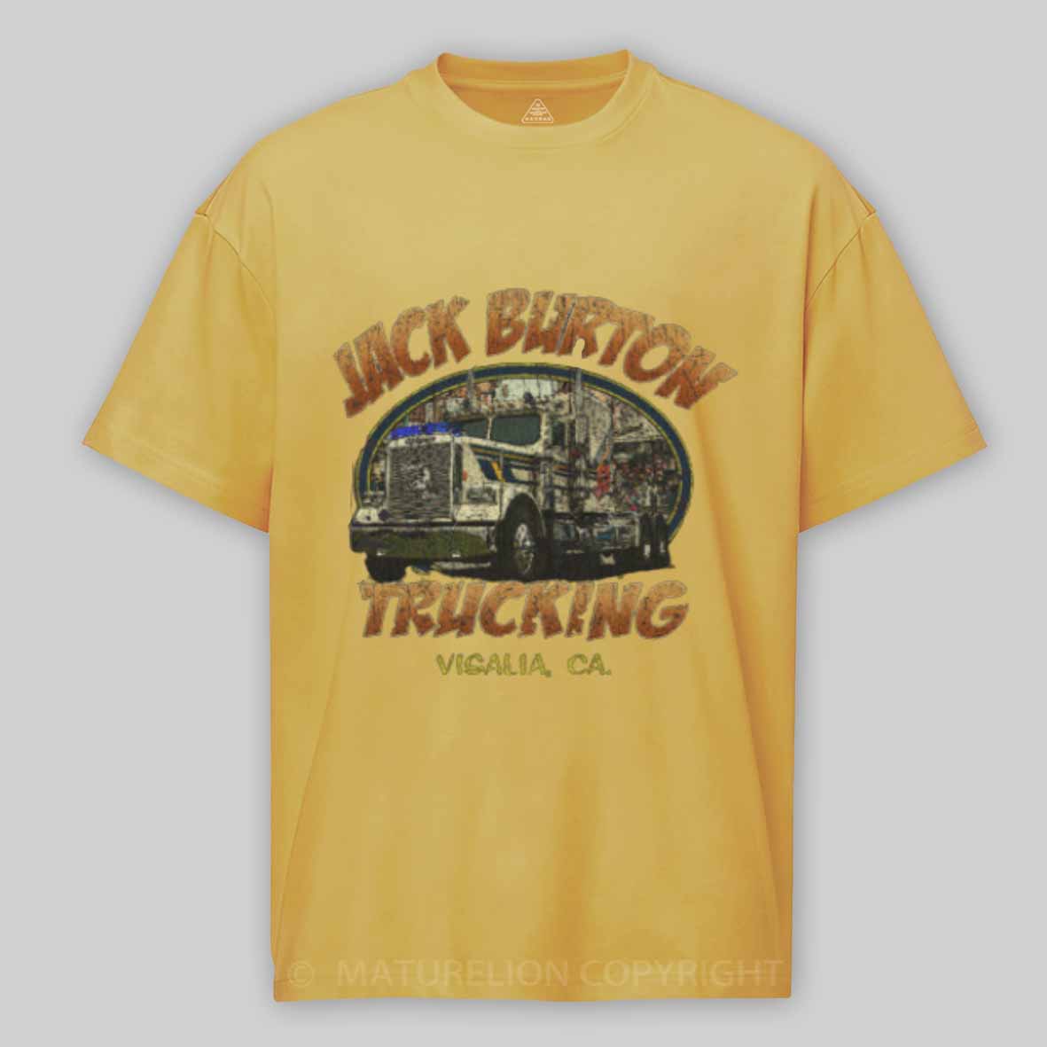 Maturelion Jack Burton Trucking 1986 Cotton T-shirt