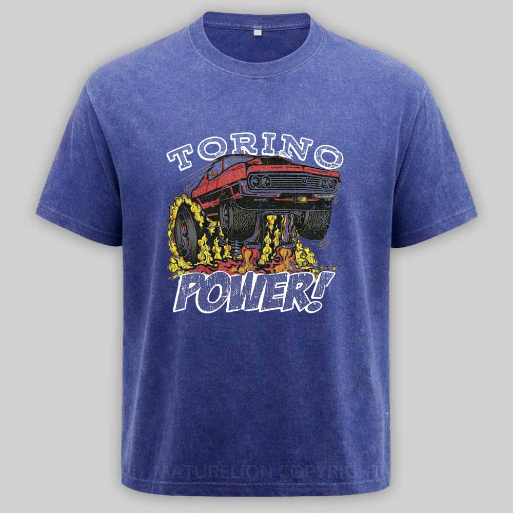 Maturelion Torino Power 1970 Washed T-shirt