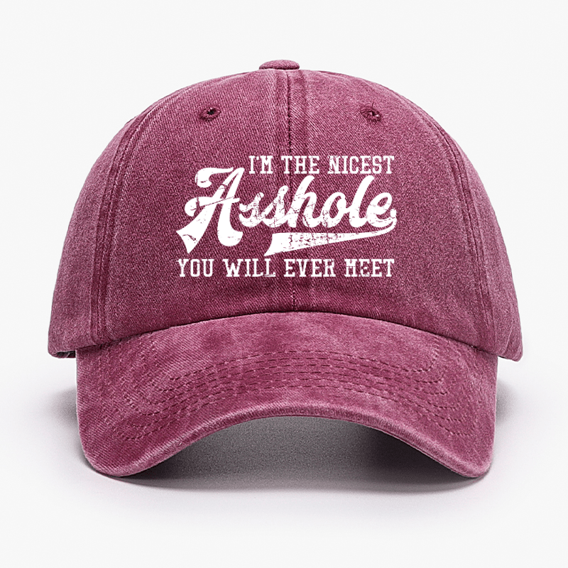 I'm The Nicest Asshole You'll Ever Meet Cap-Maturelion