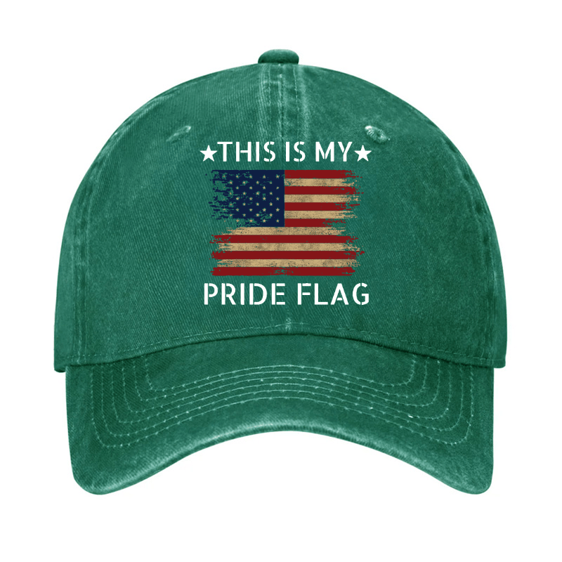 American Flag This Is My Pride Flag Cap-Maturelion