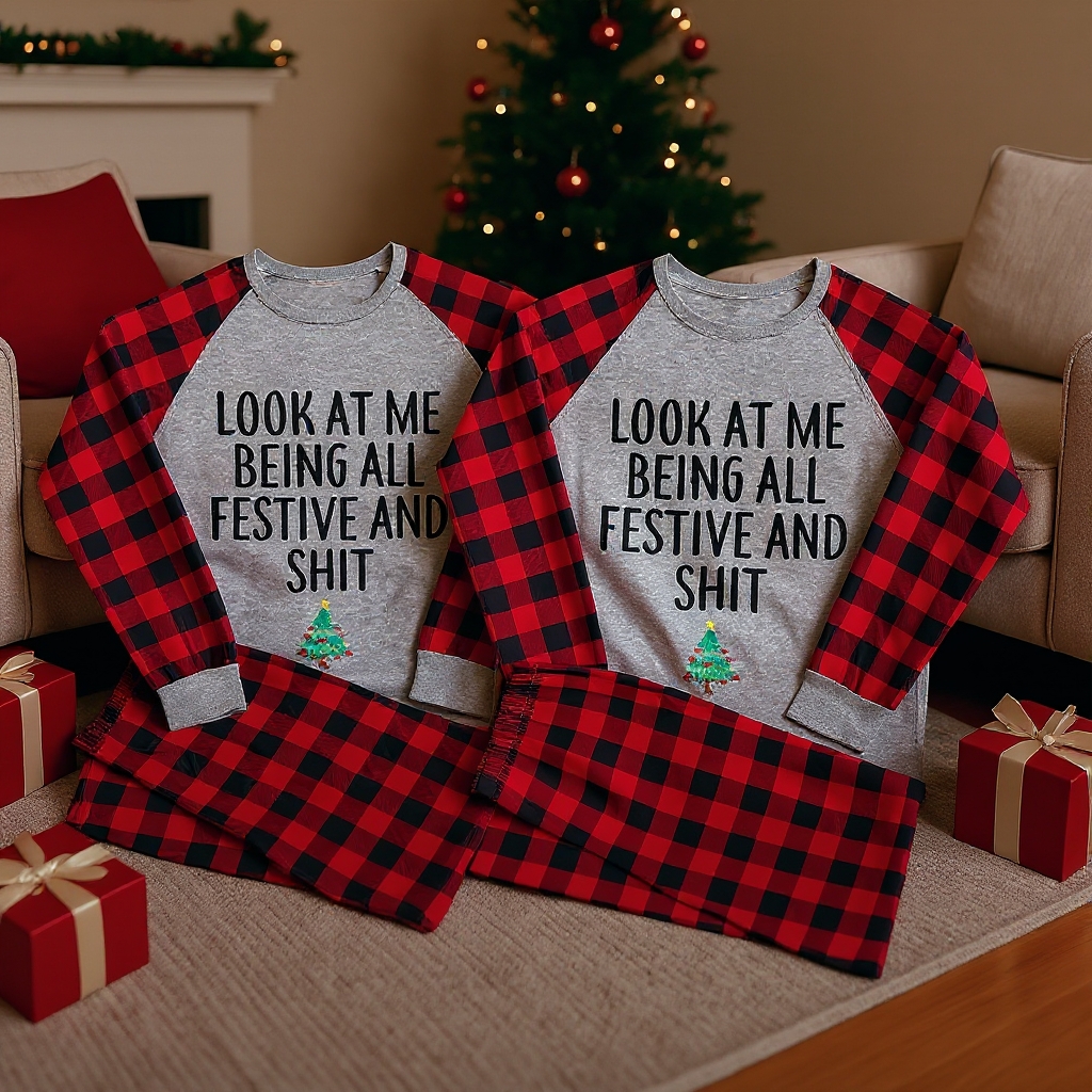 Maturelion Look At Me Being All Festive And Shit Pyjamas