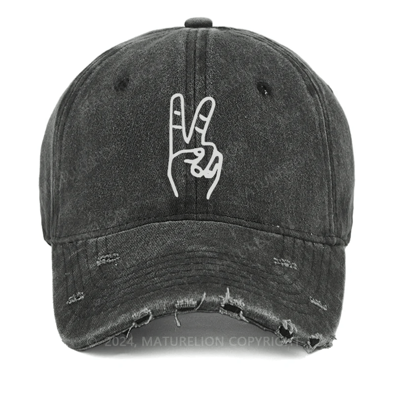 Dog Fist Bump Funny Print Cap -Maturelion