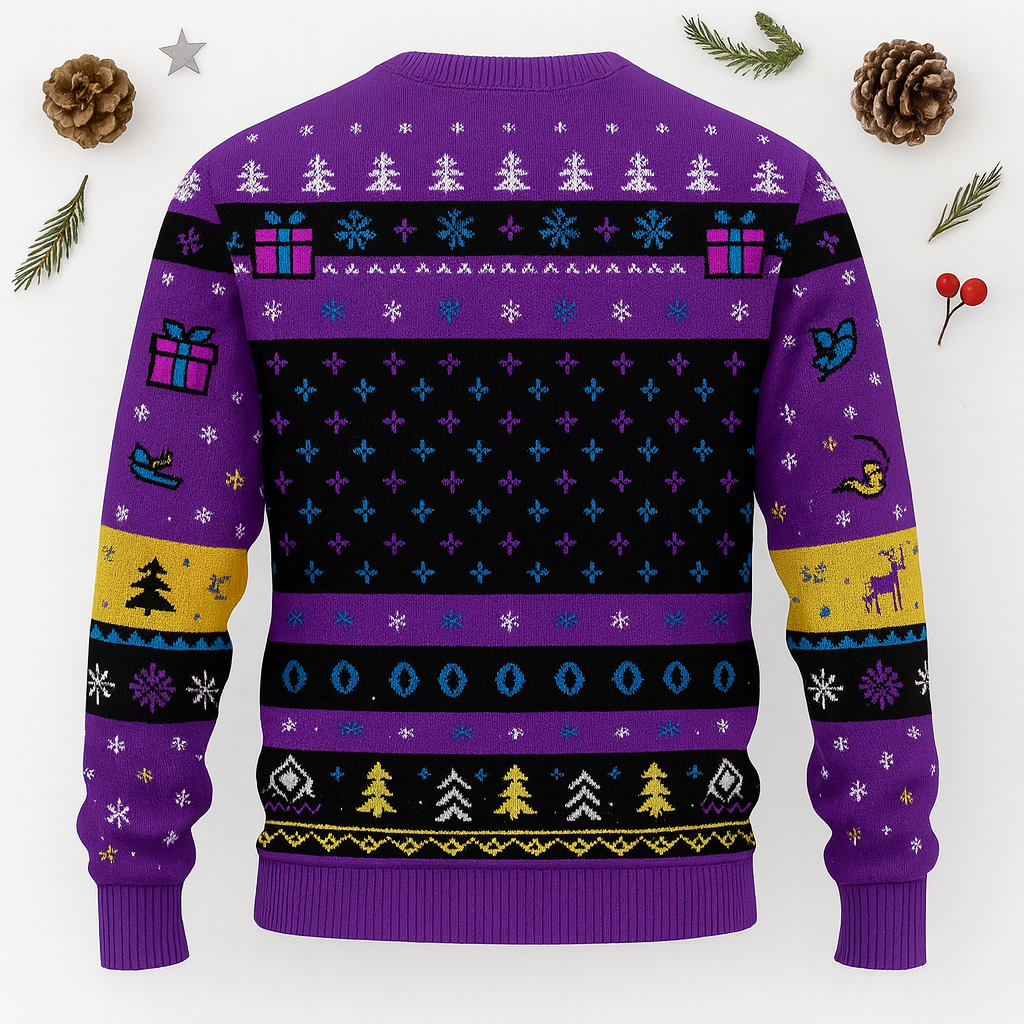 Maturelion Nakatomi Plaza Christmas Party 1988 Ugly Christmas Sweater