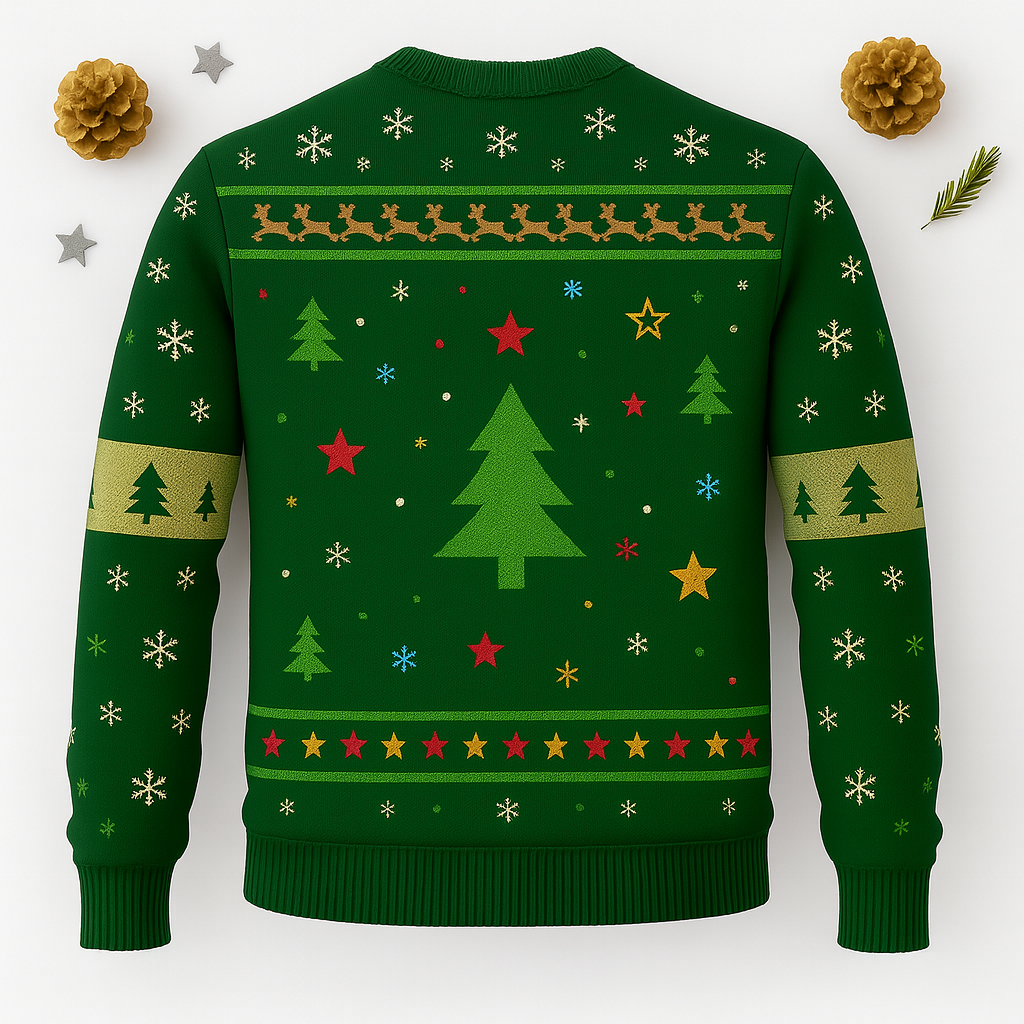 Maturelion Bite Me Ugly Christmas Sweater