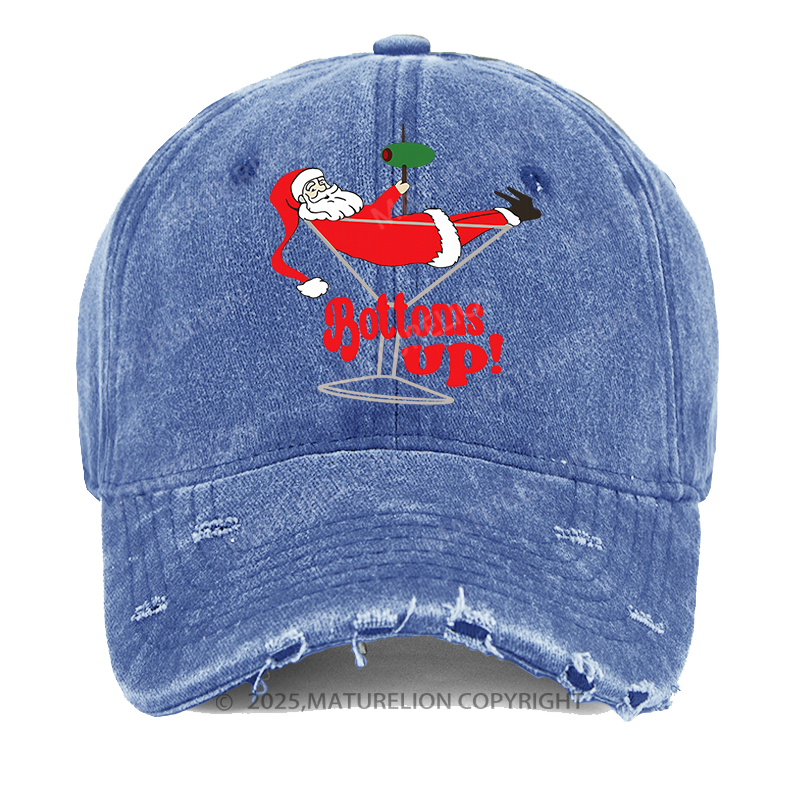 Maturelion Bottoms Up! Holiday Cap