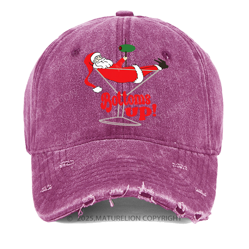 Maturelion Bottoms Up! Holiday Cap