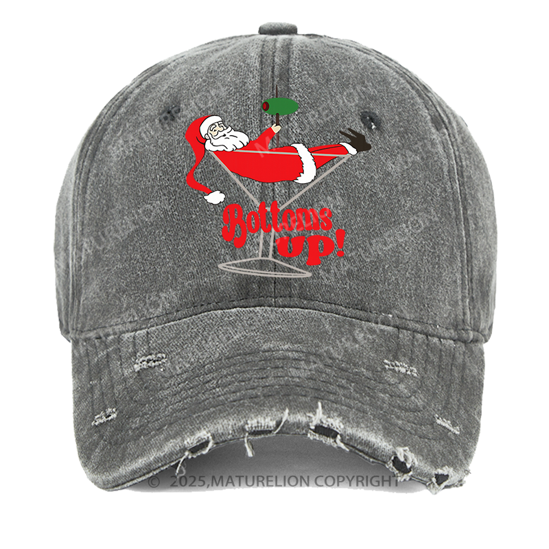 Maturelion Bottoms Up! Holiday Cap