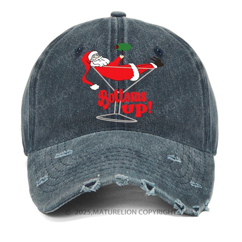 Maturelion Bottoms Up! Holiday Cap