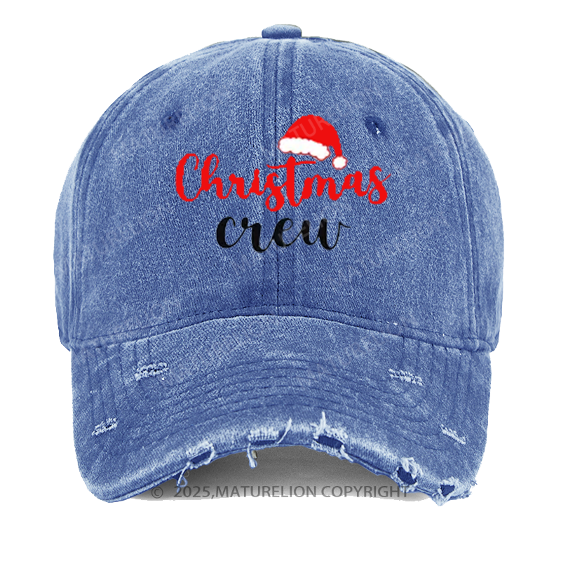 Maturelion Christmas Crew Cap