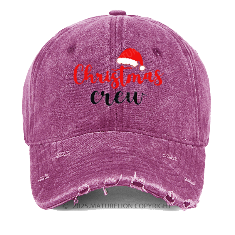 Maturelion Christmas Crew Cap