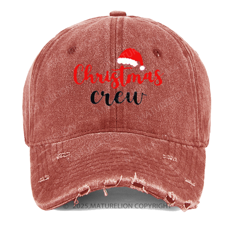 Maturelion Christmas Crew Cap