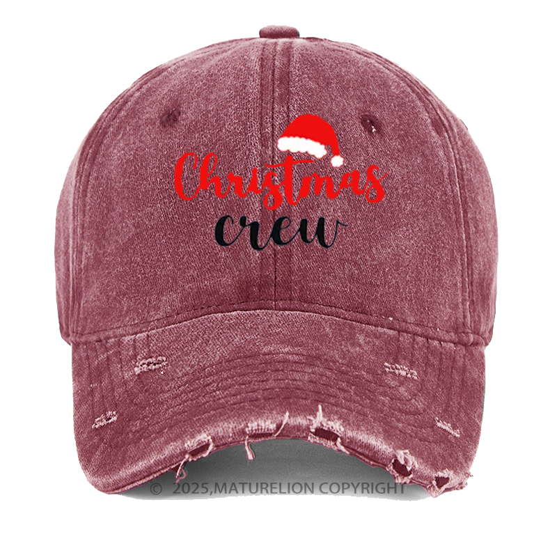 Maturelion Christmas Crew Cap