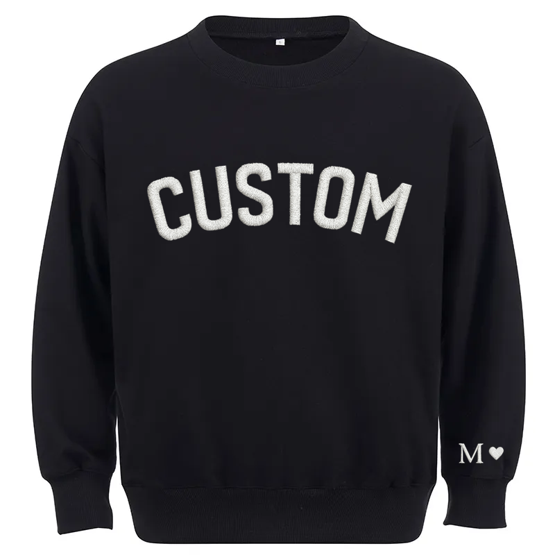 Maturelion Your Text Hoodie Cotton Sweatshirt