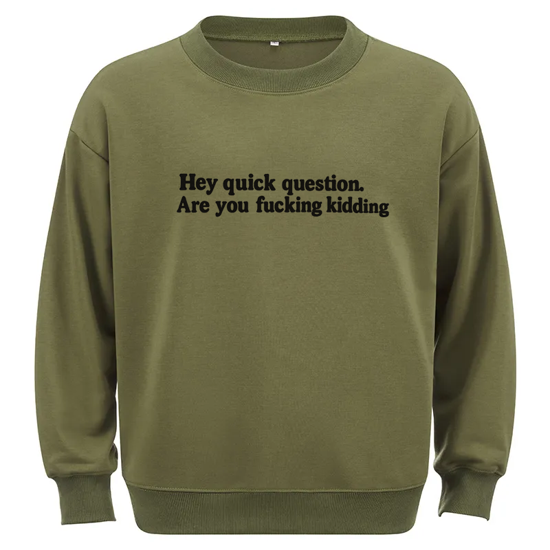 Maturelion Sarcasm Cotton Sweatshirt