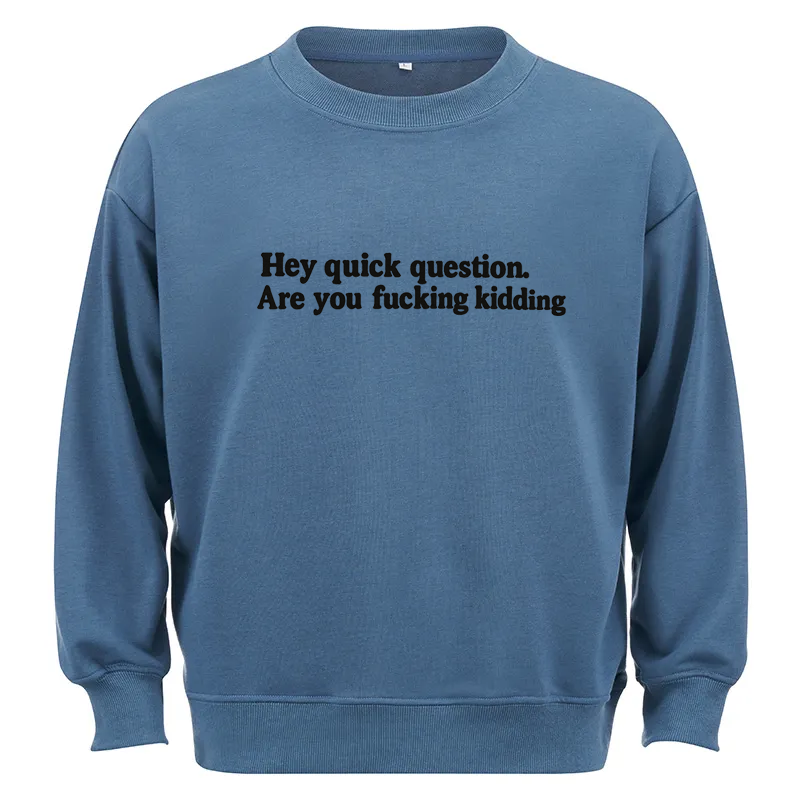 Maturelion Sarcasm Cotton Sweatshirt