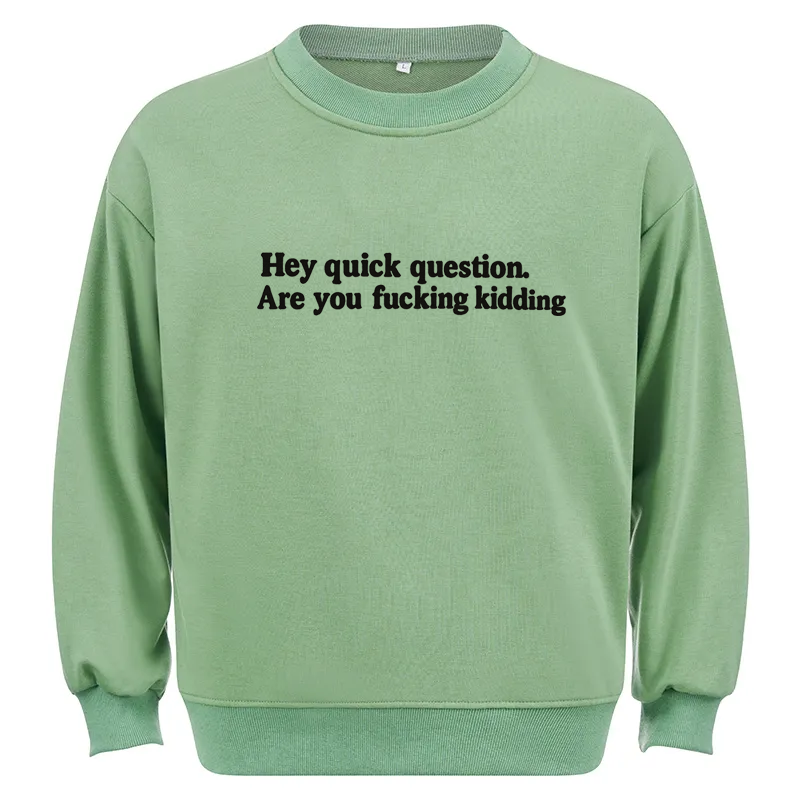Maturelion Sarcasm Cotton Sweatshirt