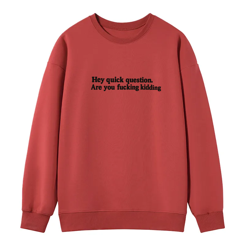 Maturelion Sarcasm Cotton Sweatshirt