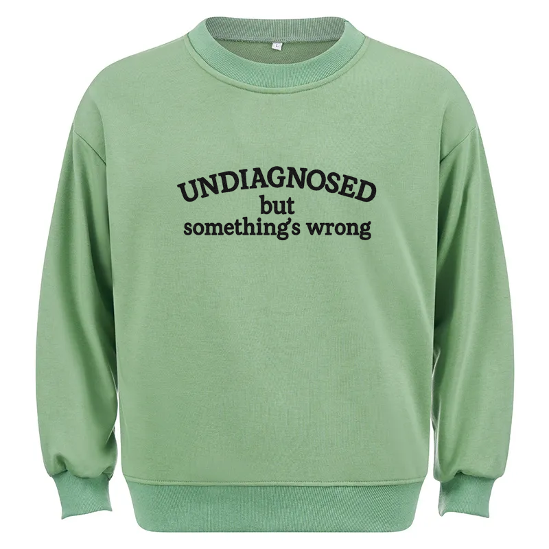 Maturelion Undiagnosed Embroidered Cotton Sweatshirt