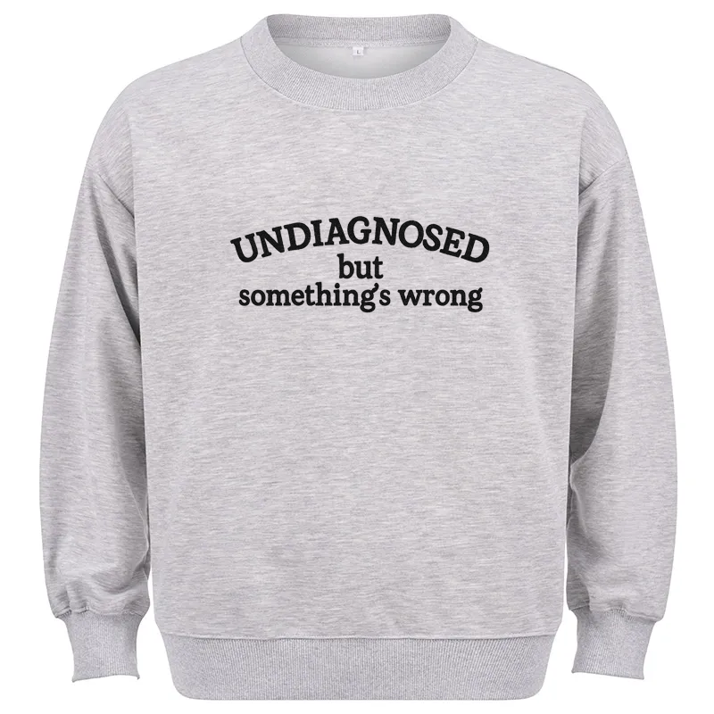 Maturelion Undiagnosed Embroidered Cotton Sweatshirt