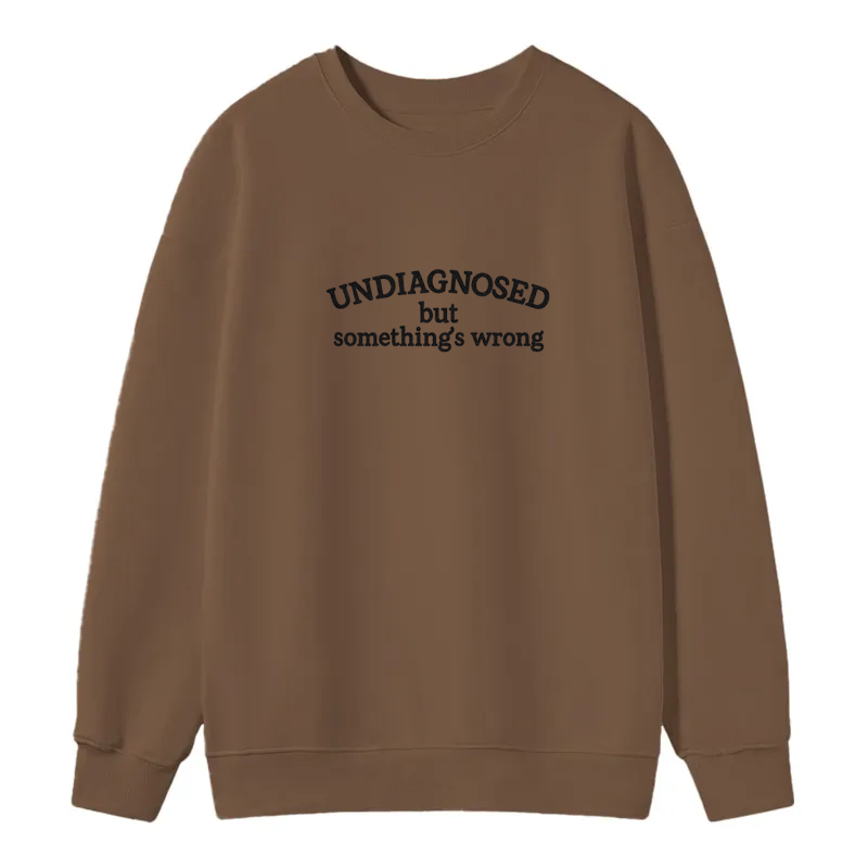 Maturelion Undiagnosed Embroidered Cotton Sweatshirt