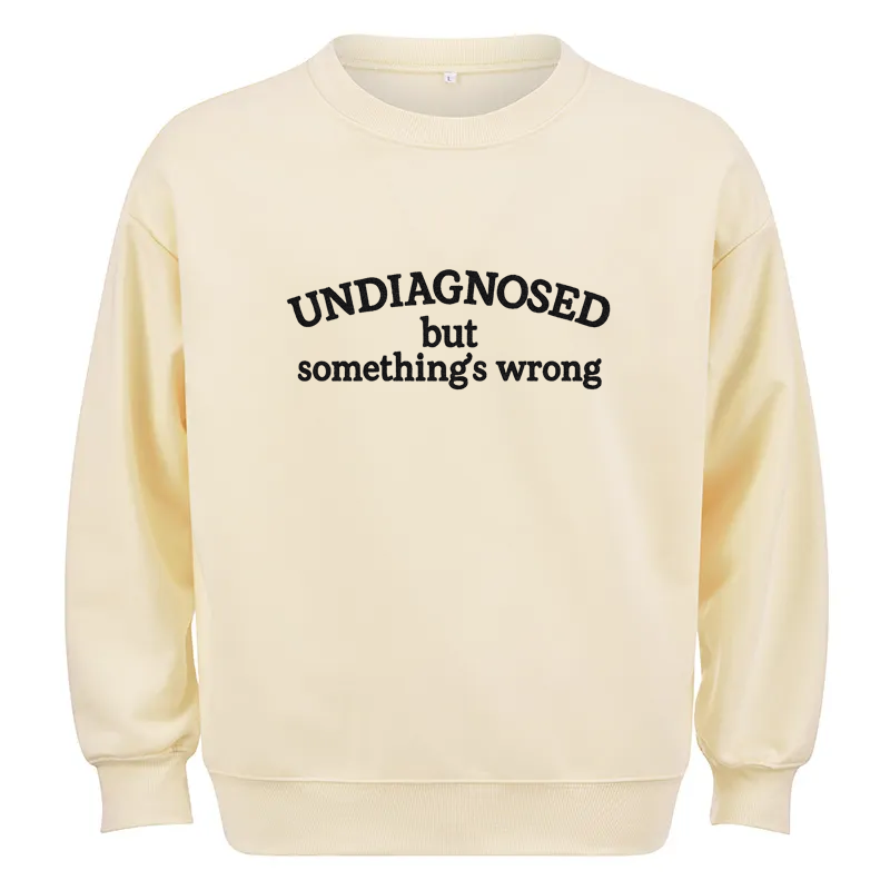Maturelion Undiagnosed Embroidered Cotton Sweatshirt