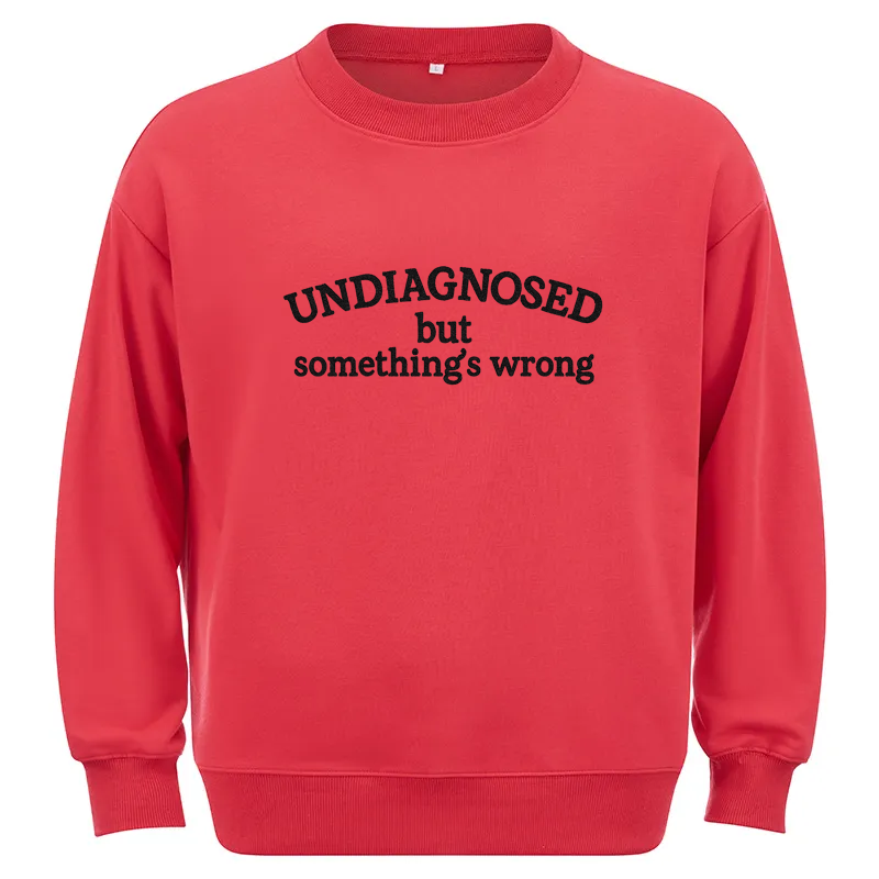 Maturelion Undiagnosed Embroidered Cotton Sweatshirt