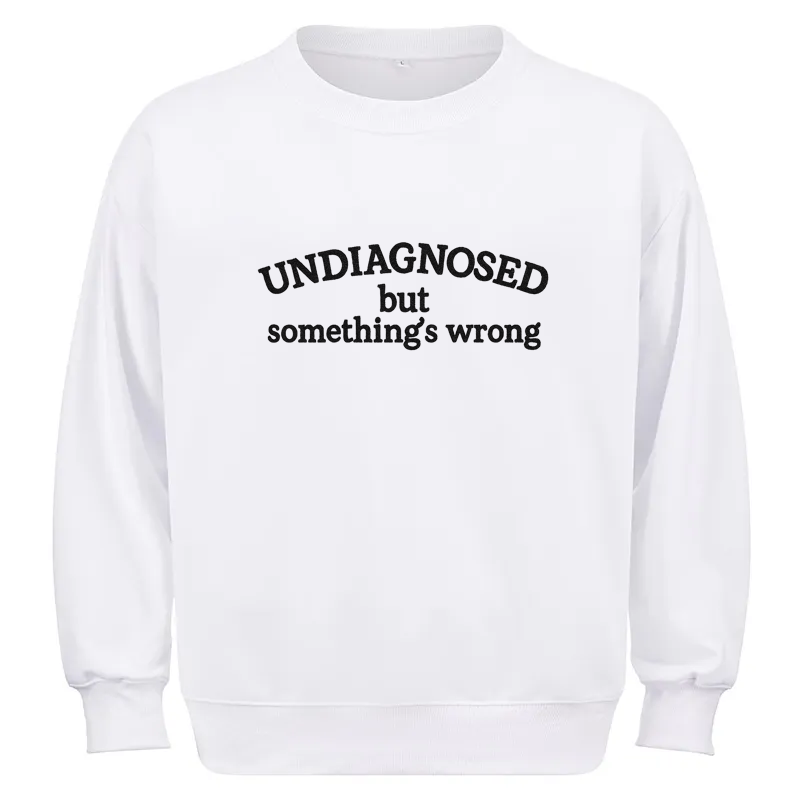 Maturelion Undiagnosed Embroidered Cotton Sweatshirt