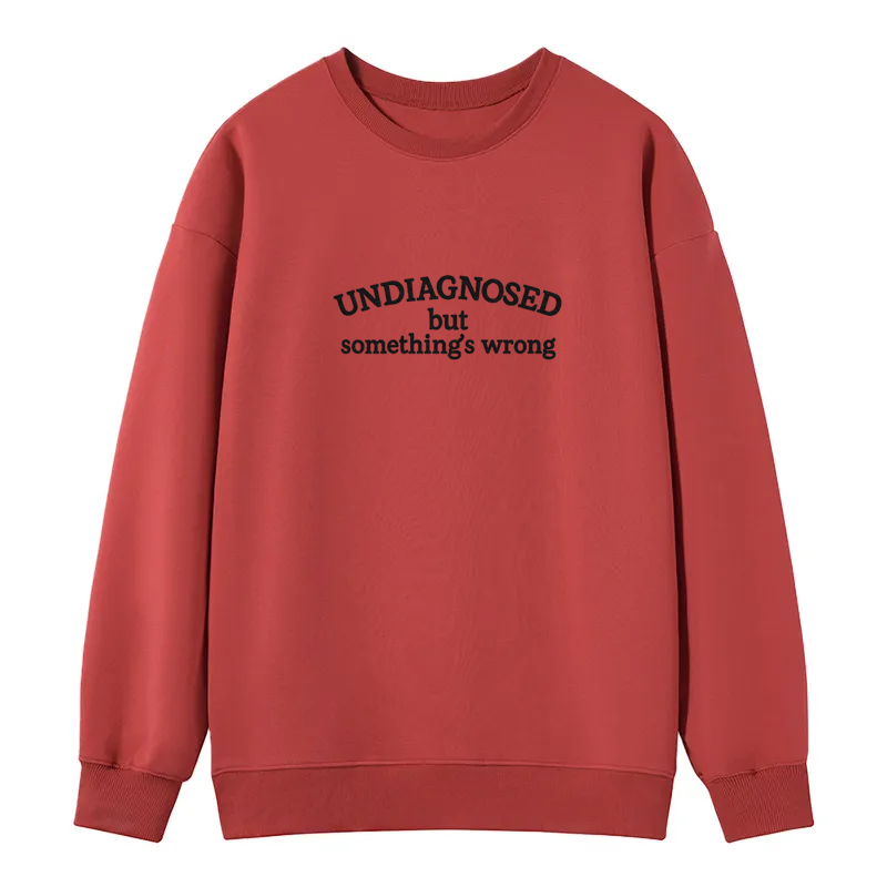 Maturelion Undiagnosed Embroidered Cotton Sweatshirt