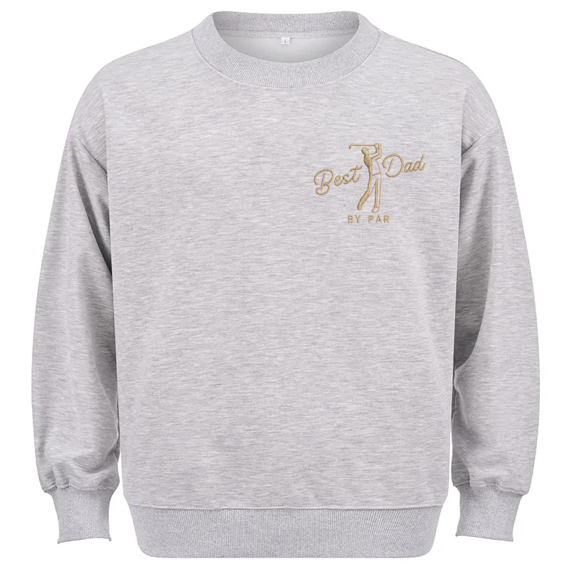 Maturelion Best Dad By Par Cotton Sweatshirt