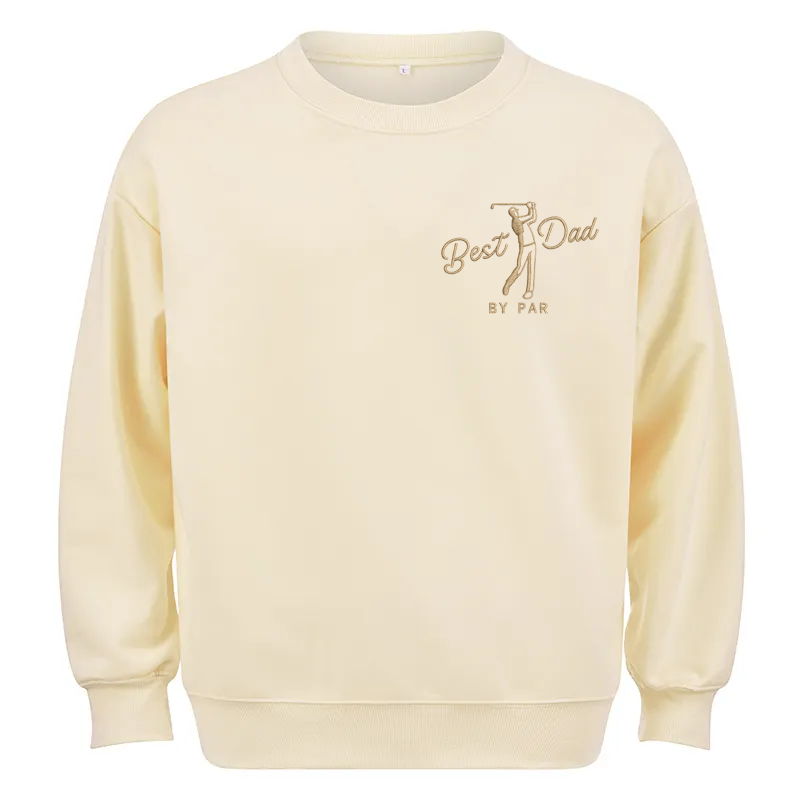 Maturelion Best Dad By Par Cotton Sweatshirt