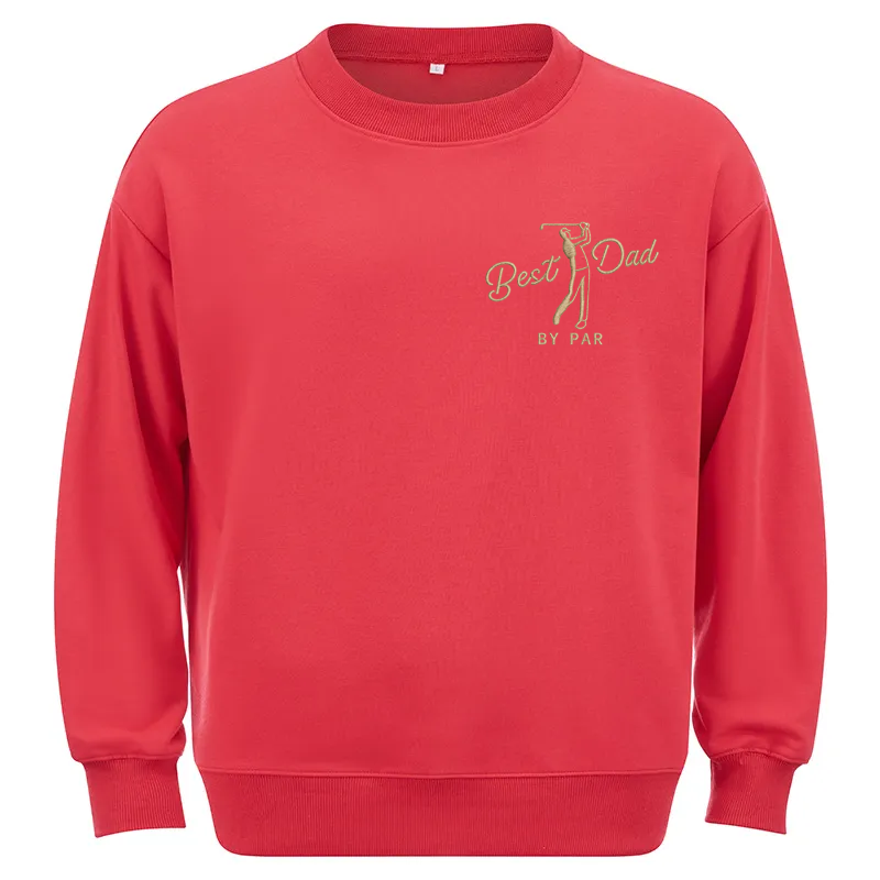 Maturelion Best Dad By Par Cotton Sweatshirt