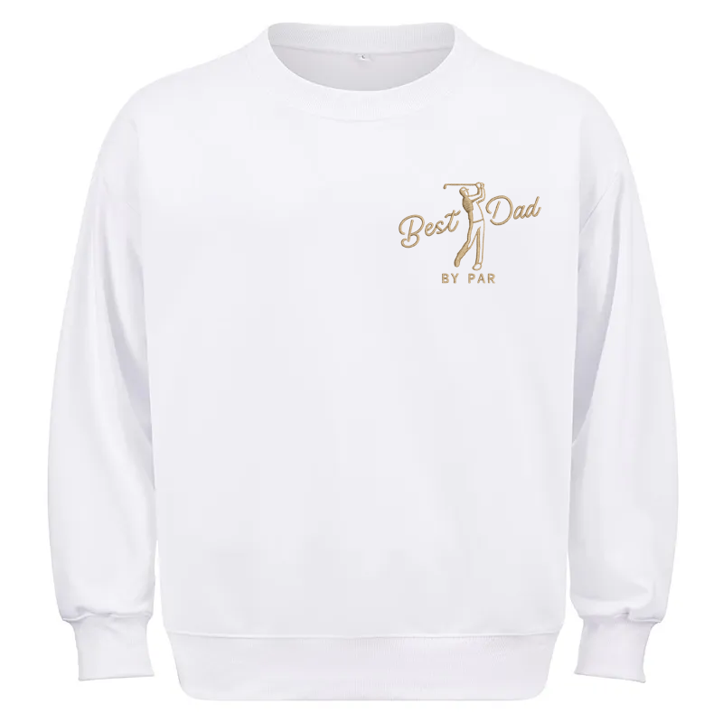 Maturelion Best Dad By Par Cotton Sweatshirt