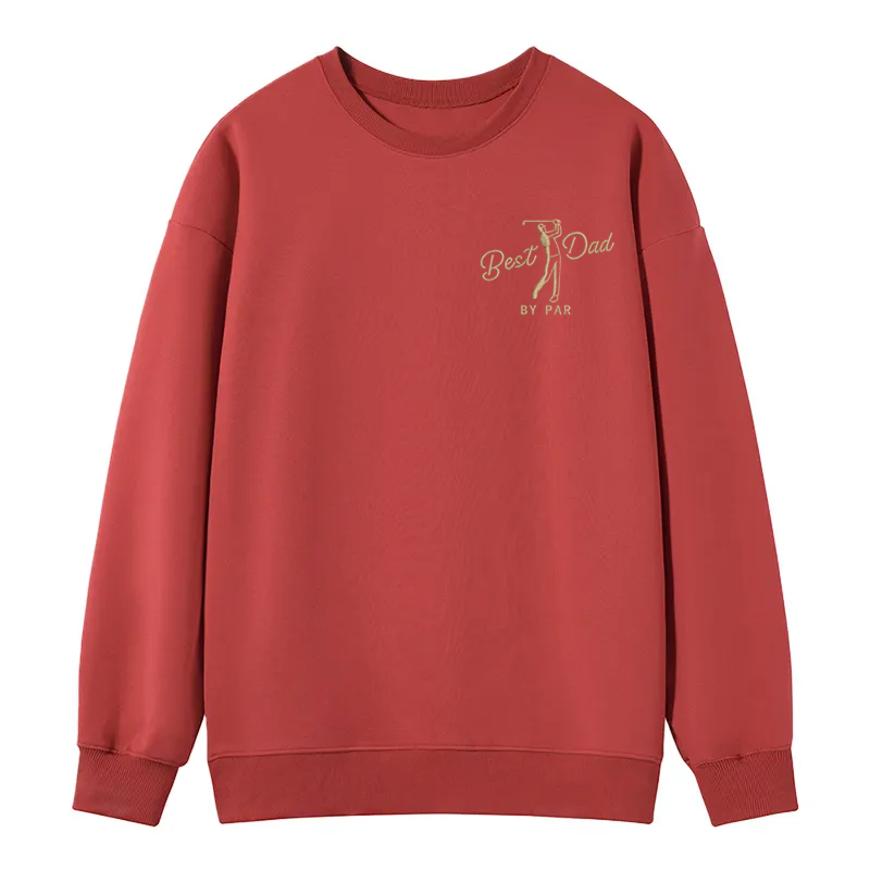 Maturelion Best Dad By Par Cotton Sweatshirt