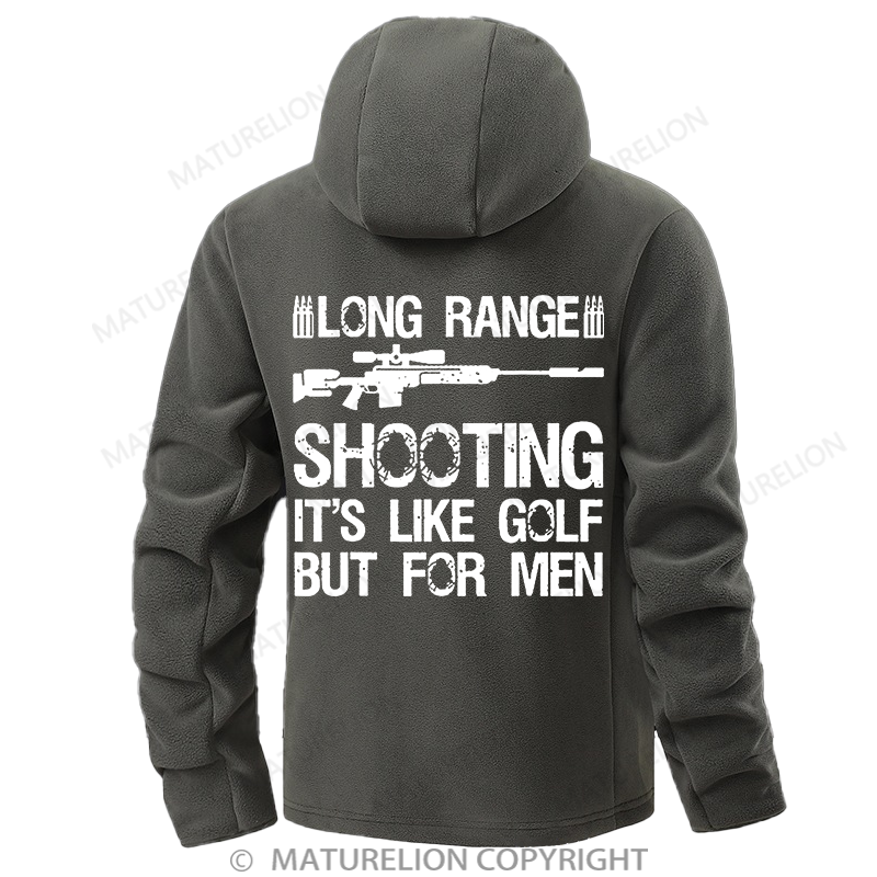 Maturelion Men's Hoodie Unvaccinated Conservative Meat Eating Gun Owner Funny Offended Double-Sided Fleece Hoodie