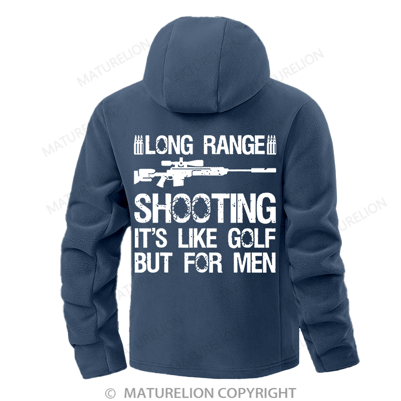 Maturelion Men's Hoodie Unvaccinated Conservative Meat Eating Gun Owner Funny Offended Double-Sided Fleece Hoodie