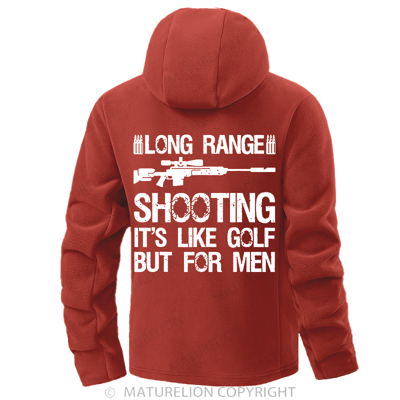 Maturelion Men's Hoodie Unvaccinated Conservative Meat Eating Gun Owner Funny Offended Double-Sided Fleece Hoodie