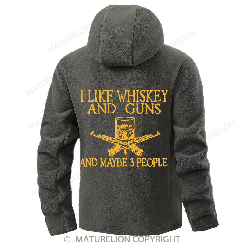 Maturelion Men's Hoodie The Cost Of Freedom Can Be Seen At Your Local VA Hospital Double-Sided Fleece Hoodie