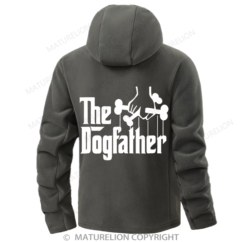 Maturelion Men's Hoodie Uncle Sam's Misguided Children Double-Sided Fleece Hoodie