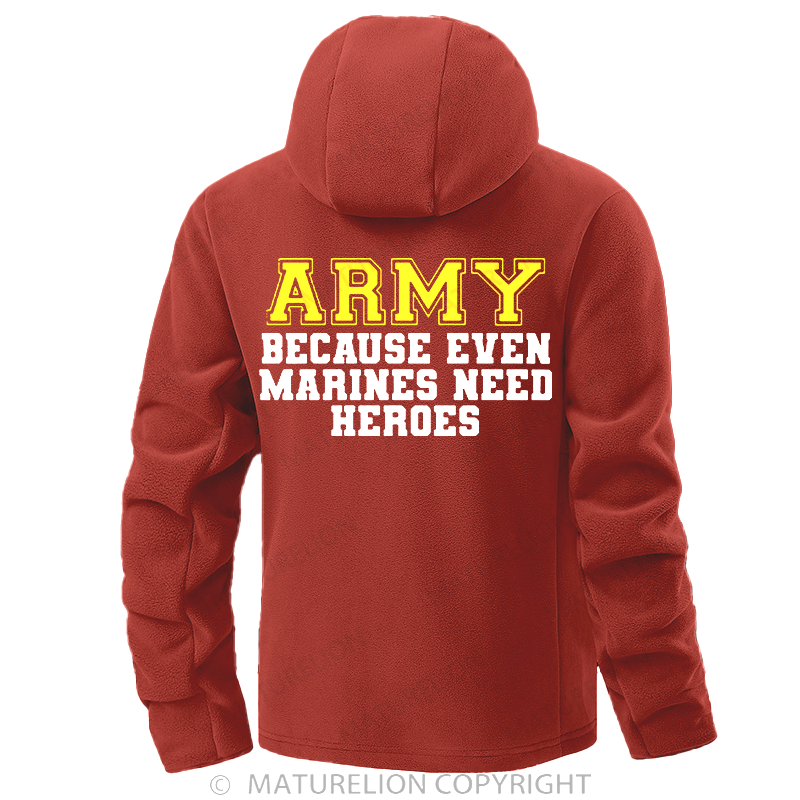 Maturelion Men's Hoodie Grumpy Old Vet Double-Sided Fleece Hoodie