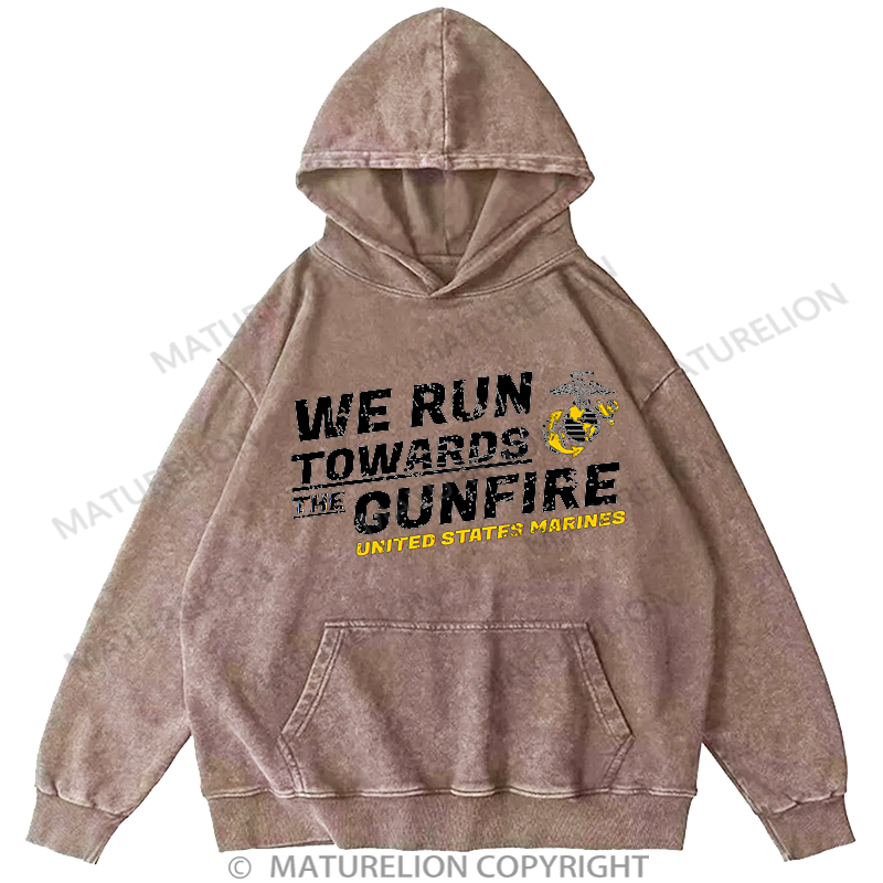 Maturelion Towards The Gunfire Washed Hoodie