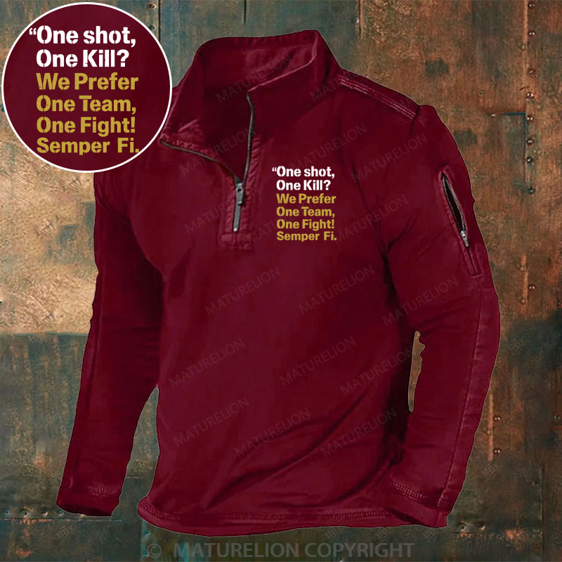 Maturelion Men's Henley Shirt 250th Anniversary Henley Shirt