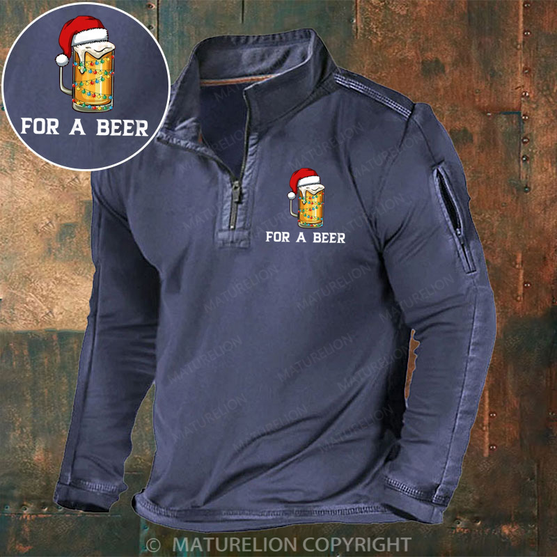Maturelion Men's Henley Shirt For a Beer Henley Shirt