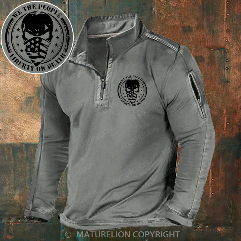 Maturelion Men's Henley Shirt We The People Henley Shirt