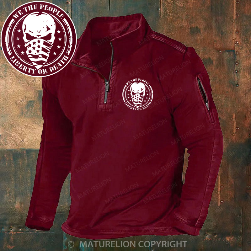 Maturelion Men's Henley Shirt We The People Henley Shirt