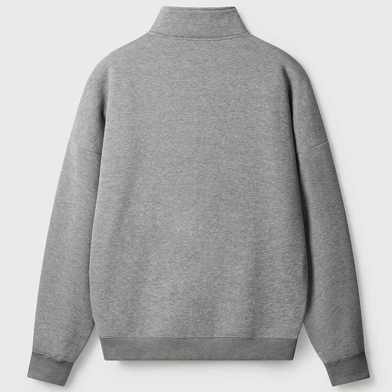 Maturelion Men's Sweatshirt Grumpy Old Vet Half Zip Fleece Sweatshirt