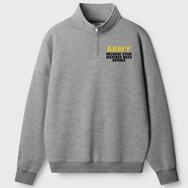 Maturelion Men's Sweatshirt Grumpy Old Vet Half Zip Fleece Sweatshirt