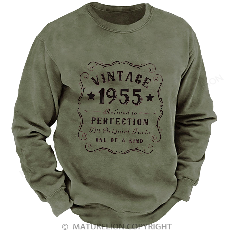 Maturelion 70th Birthday Gift Washed Sweatshirt