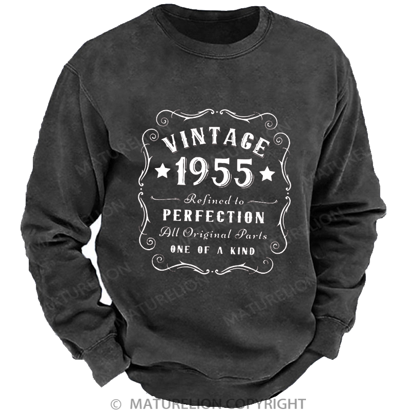 Maturelion 70th Birthday Gift Washed Sweatshirt
