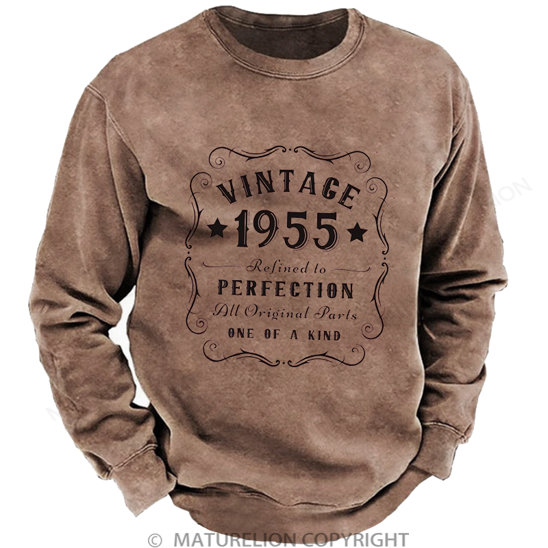 Maturelion 70th Birthday Gift Washed Sweatshirt